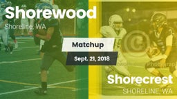 Matchup: Shorewood High vs. Shorecrest  2018