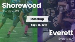 Matchup: Shorewood High vs. Everett  2018
