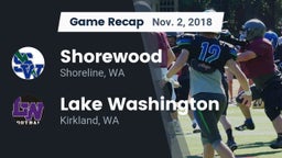 Recap: Shorewood  vs. Lake Washington  2018