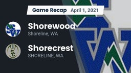 Recap: Shorewood  vs. Shorecrest  2021