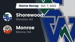 Recap: Shorewood  vs. Monroe  2022
