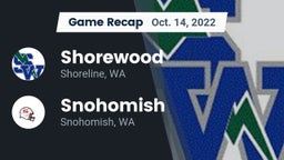 Recap: Shorewood  vs. Snohomish  2022