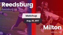 Matchup: Reedsburg vs. Milton  2017