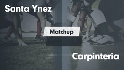 Matchup: Santa Ynez High vs. Carpinteria  2016