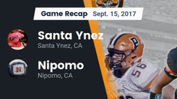 Recap: Santa Ynez  vs. Nipomo  2017