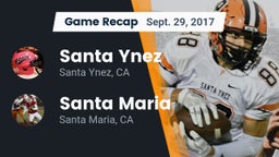 Recap: Santa Ynez  vs. Santa Maria  2017