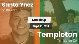 Matchup: Santa Ynez High vs. Templeton  2018