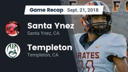 Recap: Santa Ynez  vs. Templeton  2018