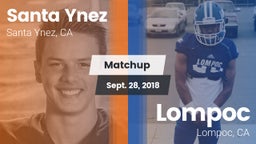 Matchup: Santa Ynez High vs. Lompoc  2018