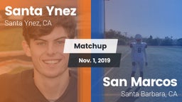 Matchup: Santa Ynez High vs. San Marcos  2019