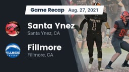 Recap: Santa Ynez  vs. Fillmore  2021
