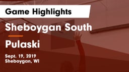 Sheboygan South  vs Pulaski Game Highlights - Sept. 19, 2019