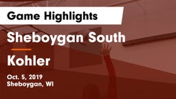 Sheboygan South  vs Kohler Game Highlights - Oct. 5, 2019