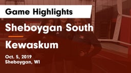Sheboygan South  vs Kewaskum  Game Highlights - Oct. 5, 2019