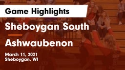 Sheboygan South  vs Ashwaubenon  Game Highlights - March 11, 2021