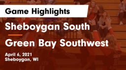 Sheboygan South  vs Green Bay Southwest  Game Highlights - April 6, 2021