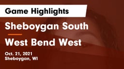 Sheboygan South  vs West Bend West  Game Highlights - Oct. 21, 2021