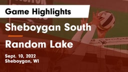 Sheboygan South  vs Random Lake  Game Highlights - Sept. 10, 2022