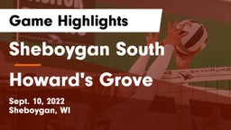 Sheboygan South  vs Howard's Grove Game Highlights - Sept. 10, 2022