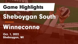 Sheboygan South  vs Winneconne  Game Highlights - Oct. 1, 2022