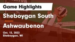 Sheboygan South  vs Ashwaubenon  Game Highlights - Oct. 13, 2022