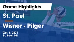 St. Paul  vs Wisner - Pilger  Game Highlights - Oct. 9, 2021