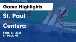 St. Paul  vs Centura  Game Highlights - Sept. 12, 2023