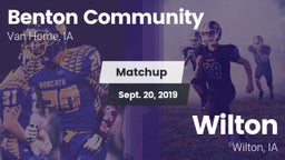 Matchup: Benton Community vs. Wilton  2019