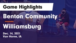 Benton Community vs Williamsburg  Game Highlights - Dec. 14, 2021