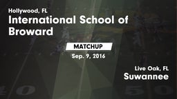 Matchup: ISB vs. Suwannee  2016