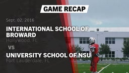 Recap: International School of Broward vs. University School of NSU 2016