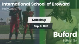 Matchup: ISB vs. Buford  2017