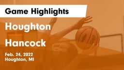 Houghton  vs Hancock  Game Highlights - Feb. 24, 2022