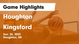 Houghton  vs Kingsford  Game Highlights - Jan. 26, 2023