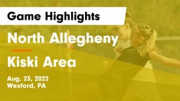 North Allegheny  vs Kiski Area Game Highlights - Aug. 23, 2022