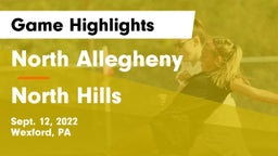 North Allegheny  vs North Hills  Game Highlights - Sept. 12, 2022