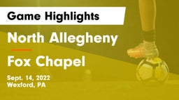 North Allegheny  vs Fox Chapel  Game Highlights - Sept. 14, 2022