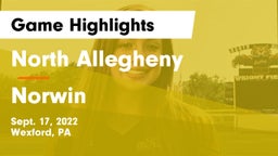 North Allegheny  vs Norwin  Game Highlights - Sept. 17, 2022