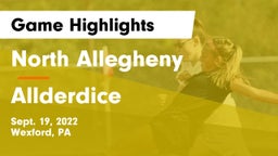 North Allegheny  vs Allderdice  Game Highlights - Sept. 19, 2022