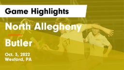 North Allegheny  vs Butler Game Highlights - Oct. 3, 2022