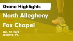 North Allegheny  vs Fox Chapel  Game Highlights - Oct. 10, 2022