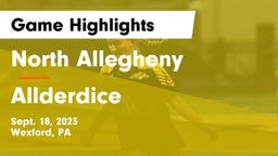 North Allegheny  vs Allderdice  Game Highlights - Sept. 18, 2023