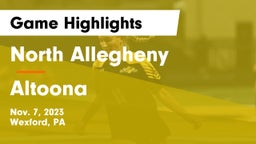 North Allegheny  vs Altoona  Game Highlights - Nov. 7, 2023
