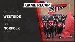 Recap: Westside  vs. Norfolk  2016