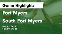 Fort Myers  vs South Fort Myers  Game Highlights - Dec 01, 2016