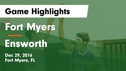 Fort Myers  vs Ensworth  Game Highlights - Dec 29, 2016