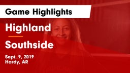 Highland  vs Southside  Game Highlights - Sept. 9, 2019