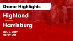 Highland  vs Harrisburg  Game Highlights - Oct. 8, 2019