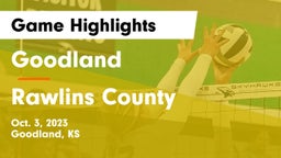 Goodland  vs Rawlins County  Game Highlights - Oct. 3, 2023