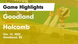 Goodland  vs Holcomb  Game Highlights - Oct. 14, 2023